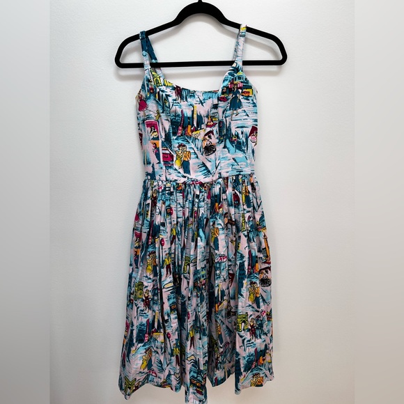 Pinup Girl Clothing Paris Jenny Dress size Medium - Picture 1 of 8
